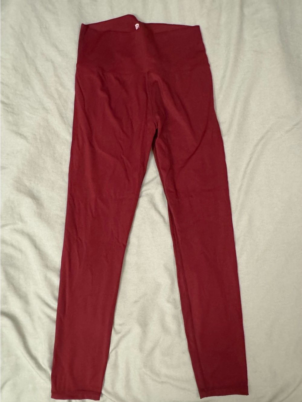Burgundy Stretch Leggings